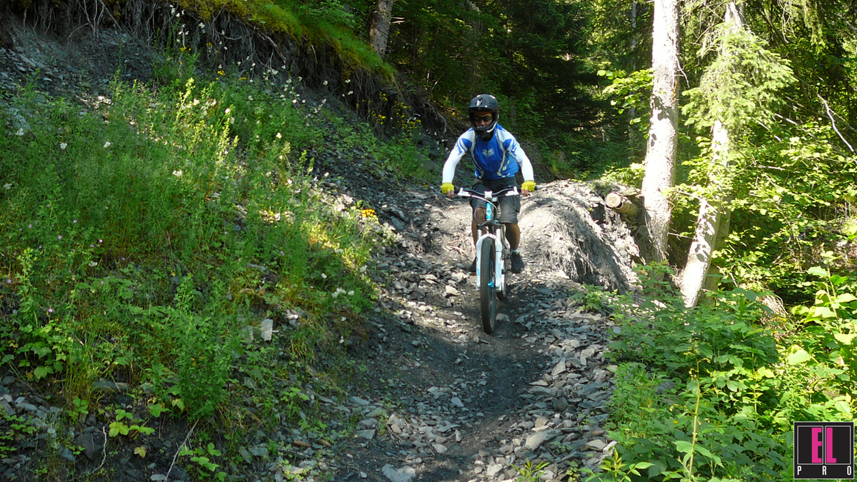 VTT descente - La Plagne - ELPRO