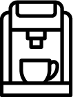 Cafetière Nespresso (capsules originale - Non fournies)
